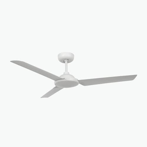 Bayside Somerset 122cm Fan in White | Beacon Trade