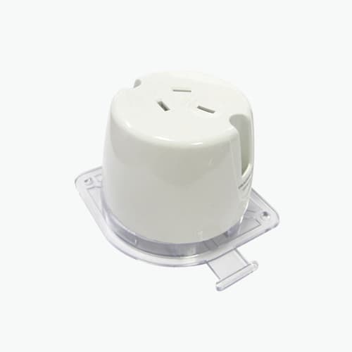 Tradesave Surface Socket in White | Beacon Trade
